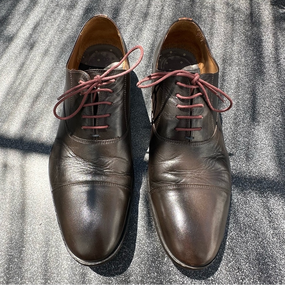 Paul Smith Men’s Oxford Dress Shoes. Brown. Size 10.5US/9.5UK.
